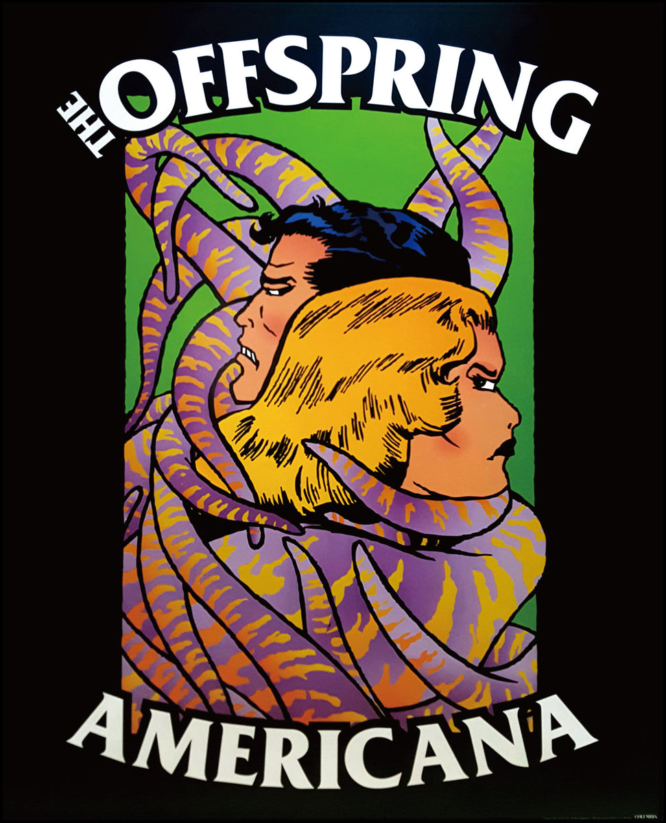 Offspring Americana Promotion Poster 1998 / Frank Kozik