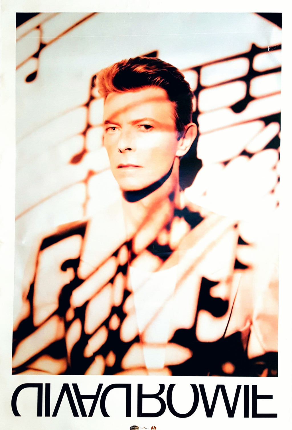 ◭●＿David Bowie Black Tie White Noise Promotion Subway Poster 1993 / Nick Knight