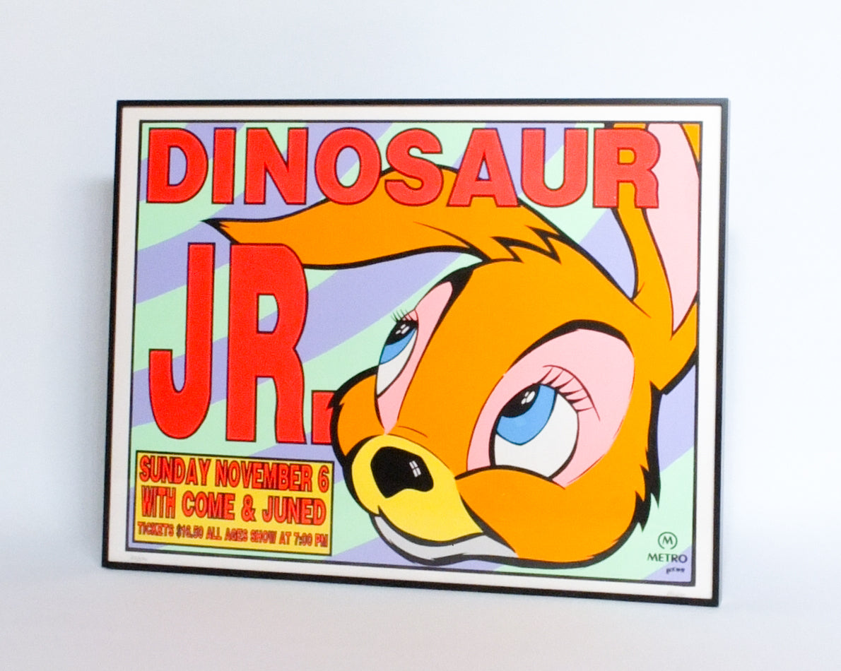 ◭○＿Dinosaur JR. Concert Poster Chicago 1994 / Frank Kozik