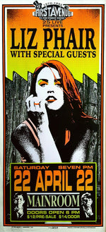 ◭☽＿Liz Phair Concert Poster 1995 / Mark Arminski