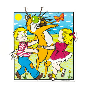 Frank Kozik Die Cut Stickers – Triangle Twenty-Seventh