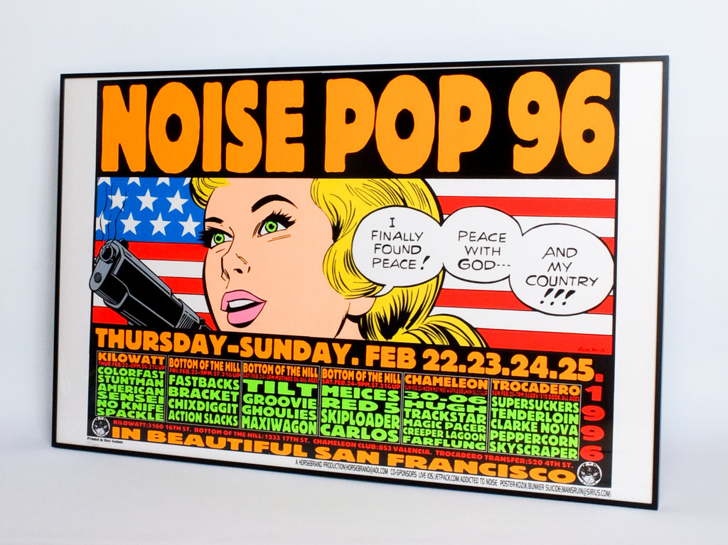 Noise Pop Festival Poter 1996 / Frank Kozik