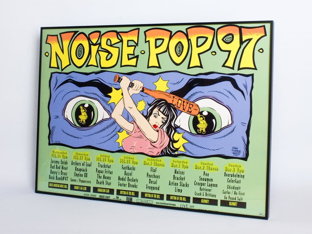 Noise Pop Festival Poster 1997 / Alan Forbes