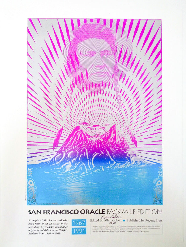 San Francisco Oracle Facsimile Edition Poster 1991 / Hetty McGee
