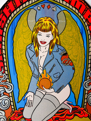 ◭☽＿Smashing Pumpkins Adore Promotion Poster 1998 / Chuck Sperry